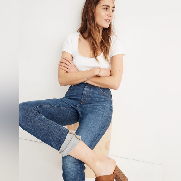 Madewell The High-Rise Slim Boy Jean Women's Size 28 - Picture 4 of 16